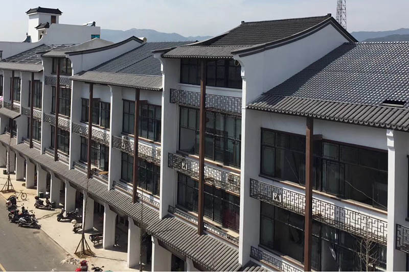 Shaoxing সিটি Shengzhou জেলা Pu Kou ছাদ সংস্কার পৌর প্রকল্প